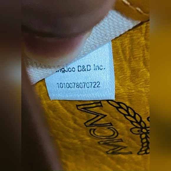 SOLD!!Authentic MCM Large tote - Picture 7 of 12